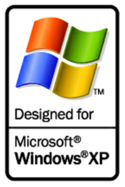 Designed for Windows XP PC logo
