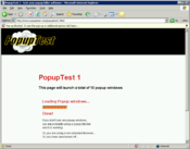 Internet Explorer Pop-Up Blocker was also included with Service Pack 2.
