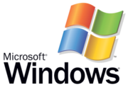 The Windows logo that was used from 2001 to November 2006.